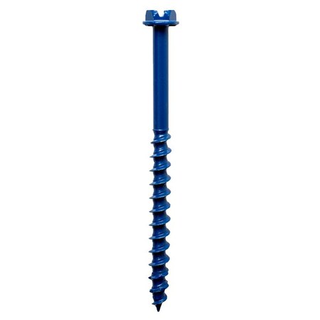 Simpson Strong-Tie 1/4"x1-3/4" Hex Head Titen Turbo Concrete Screws 8-Pack TNT25134HC8